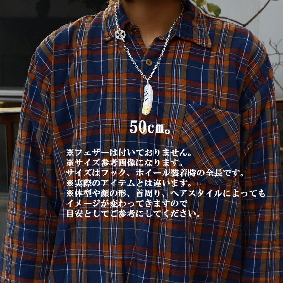 TADY&KING イーグルフック＆ネイティブホイールK18イーグルメタル付きチェーン50cm 太角or太丸の画像