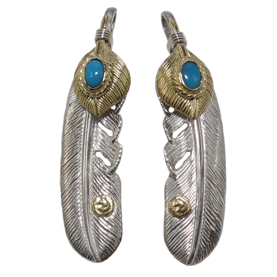 タディ&キングターコイズk18 特大フェザーチェーンセット