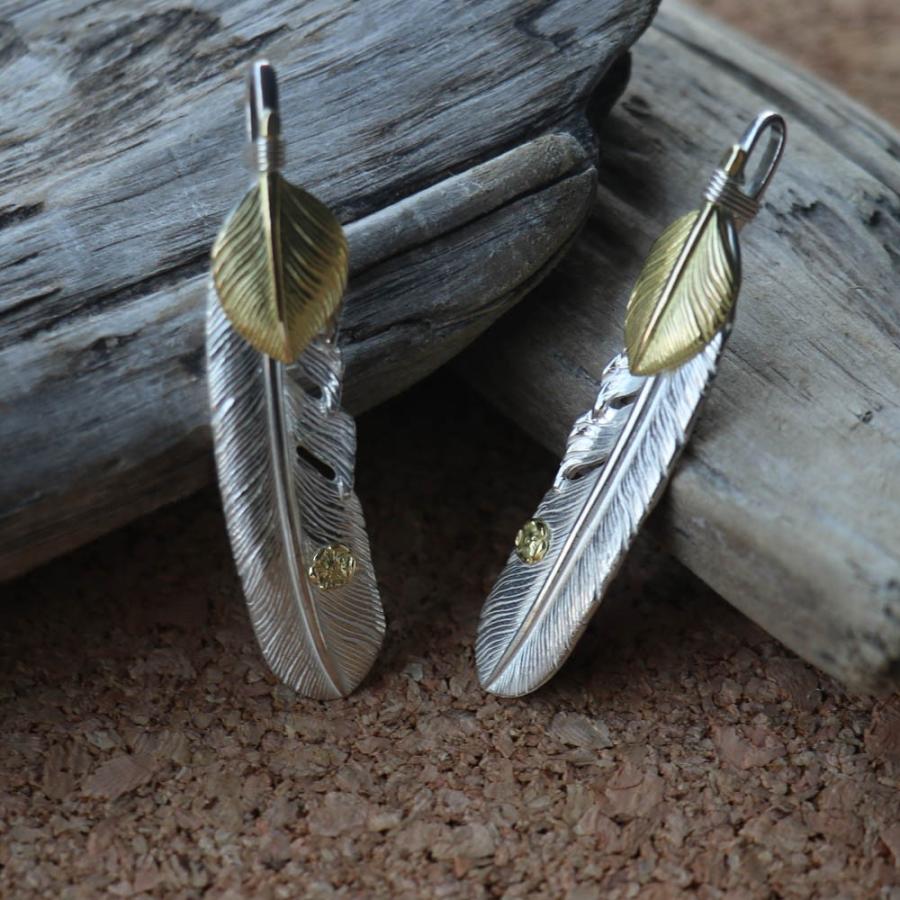 TADY&KING ハートK18フェザー 特大サイズ LL 上金 シルバー 金