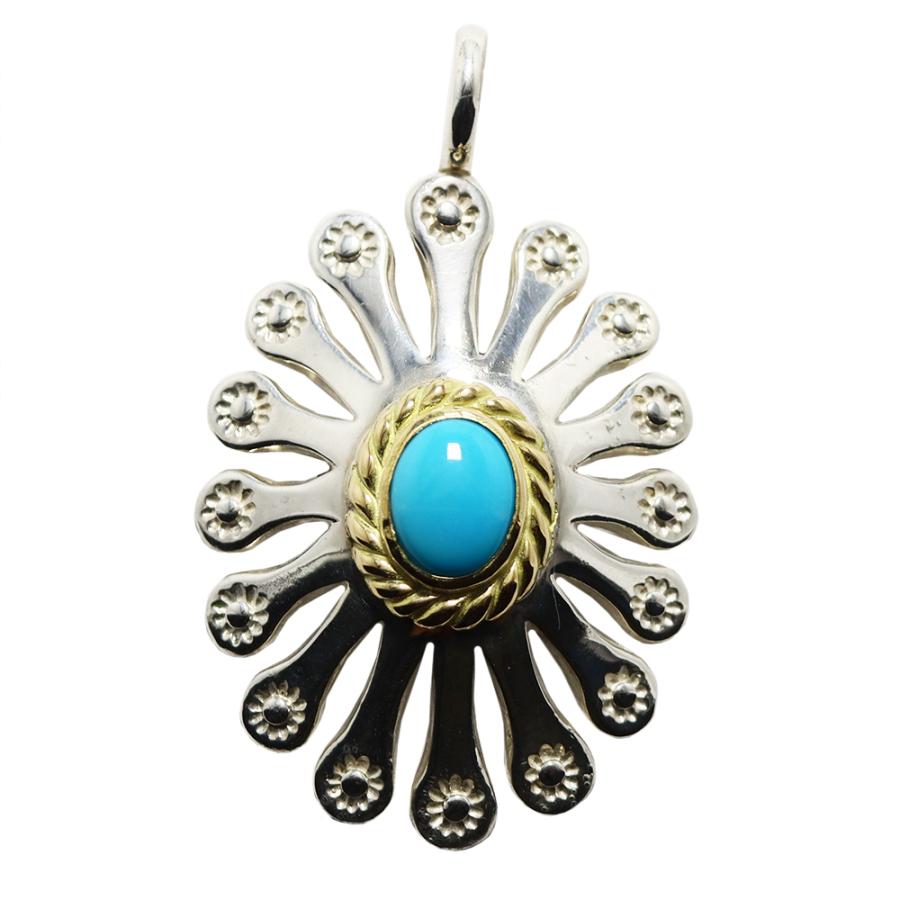 TADY & KING 上銀金縄ターコイズネックレスセット