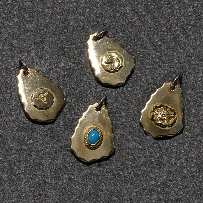 TADY&KING たたき全金 GPウルフ K18 タディアンドキング ペンダント  