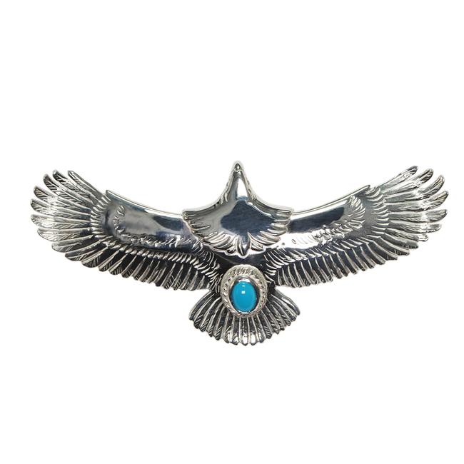 TADY&KING 中イーグルSV銀縄ターコイズ tady&king シルバー925  