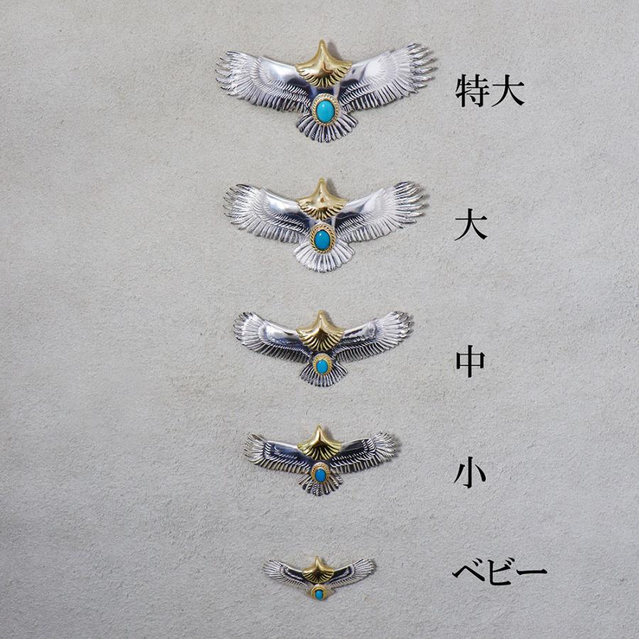 大イーグル頭金 金縄ターコイズ tady&king タディアンドキング goro's