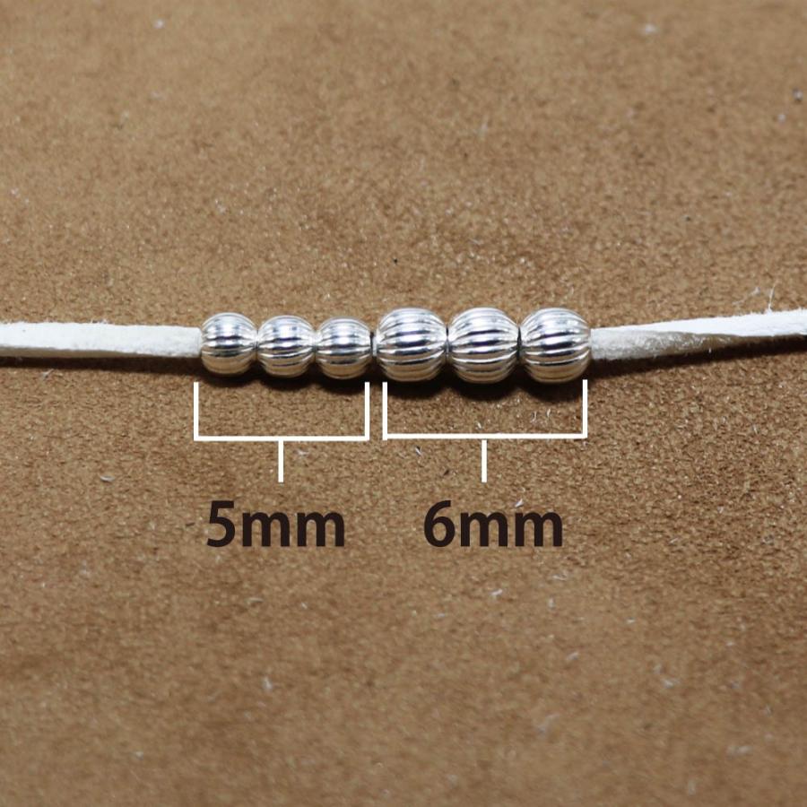 TADY&KING（タディアンドキング） ラインビーズSV 中空5mm 1個売り