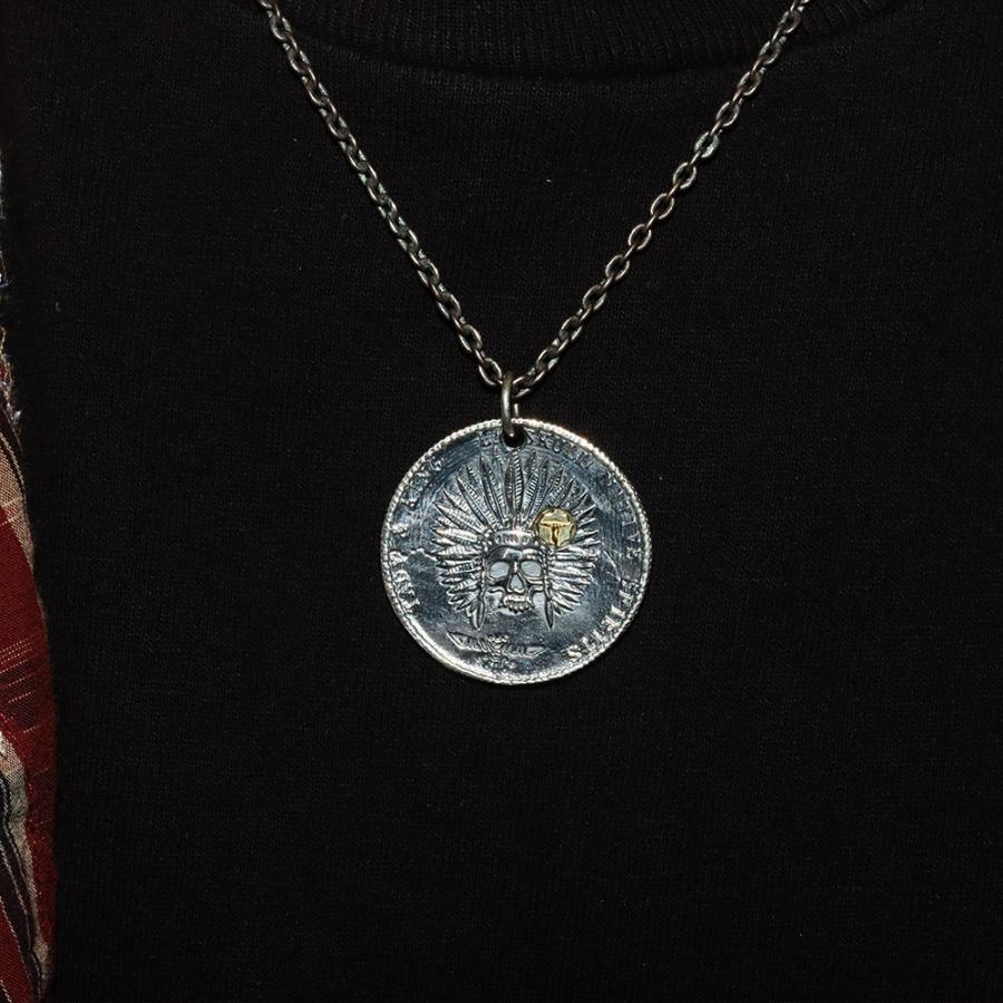 TADY&KING COIN TOP チェーン付 タディアンドキング シルバー925 TADY&KING COIN TOP チェーン付 タディアンドキング シルバー925