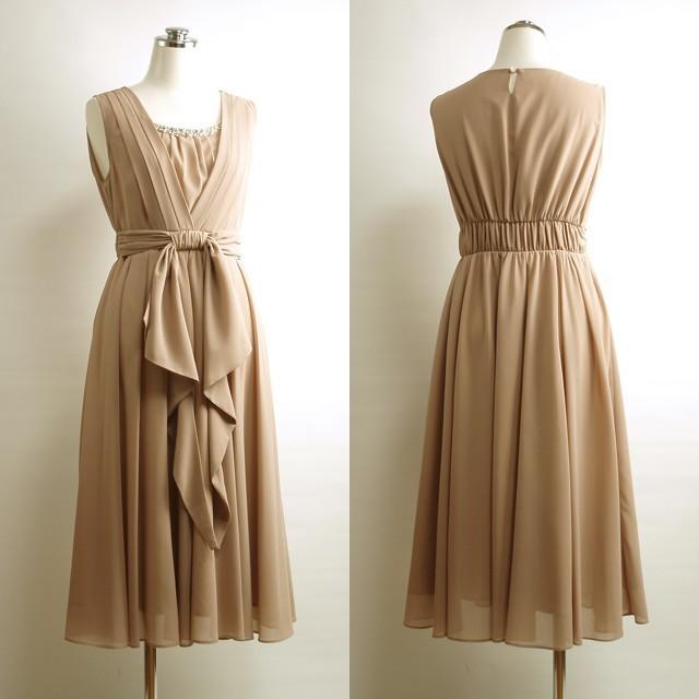 正規店仕入れの ワンピース レディース ミディアム丈 ノースリーブ レース 結婚式 パーティー 二次会 フォーマル お呼ばれ 謝恩会 発表会 膝丈 ベージュ C1439hm 全ての Www Muslimaidusa Org