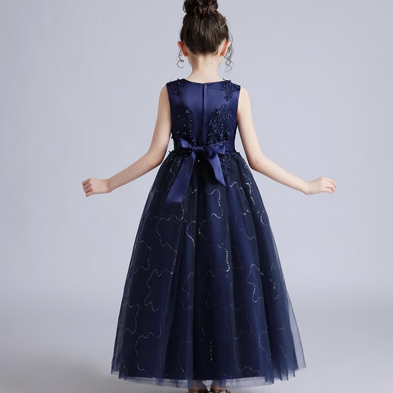 子供ドレス ノースリーブ 子供服 カラードレス  ワンピース フワラーガール 子どもドレス 可愛い 衣装 女の子｜dress-whitelove｜14