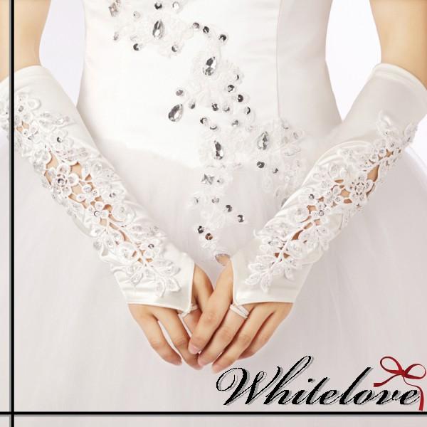 ウェディンググローブ ロング グローブ フィンガーレス ウエディンググローブ ウエディング ウェディング 小物 衣装 結婚式 挙式 披露宴