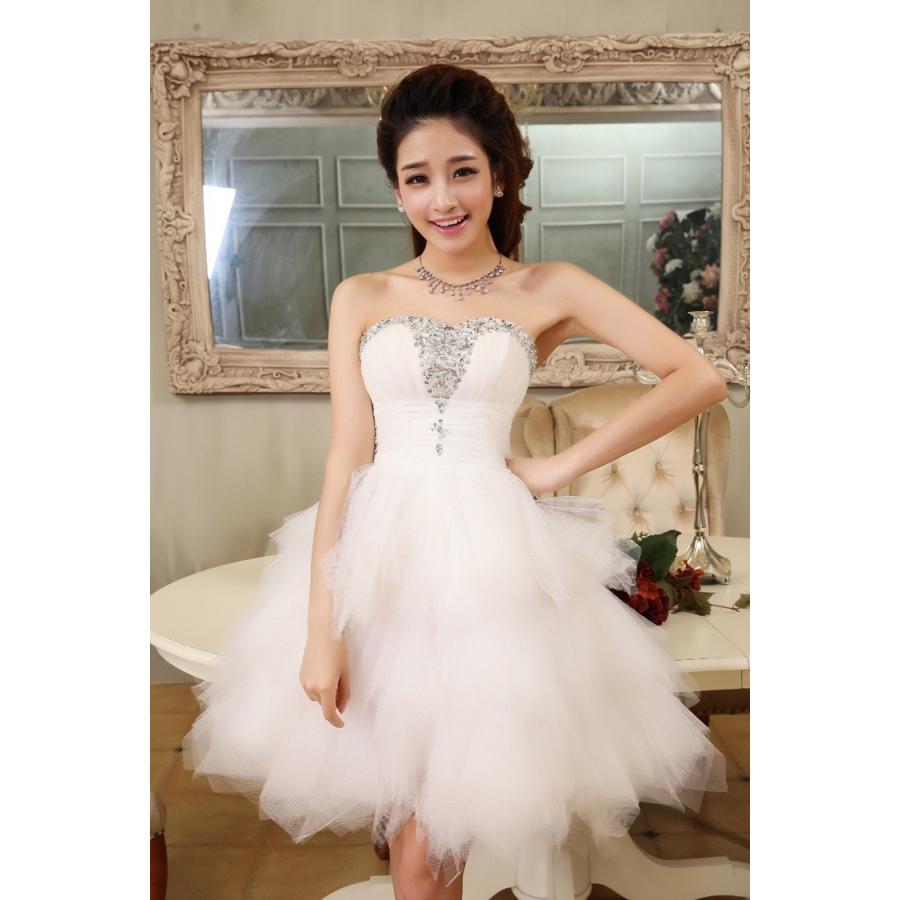 ウエディングドレス ミニドレス ウェディングドレス 結婚式 花嫁 ウエディングドレス ミニドレス ウェディングドレス 結婚式 花嫁