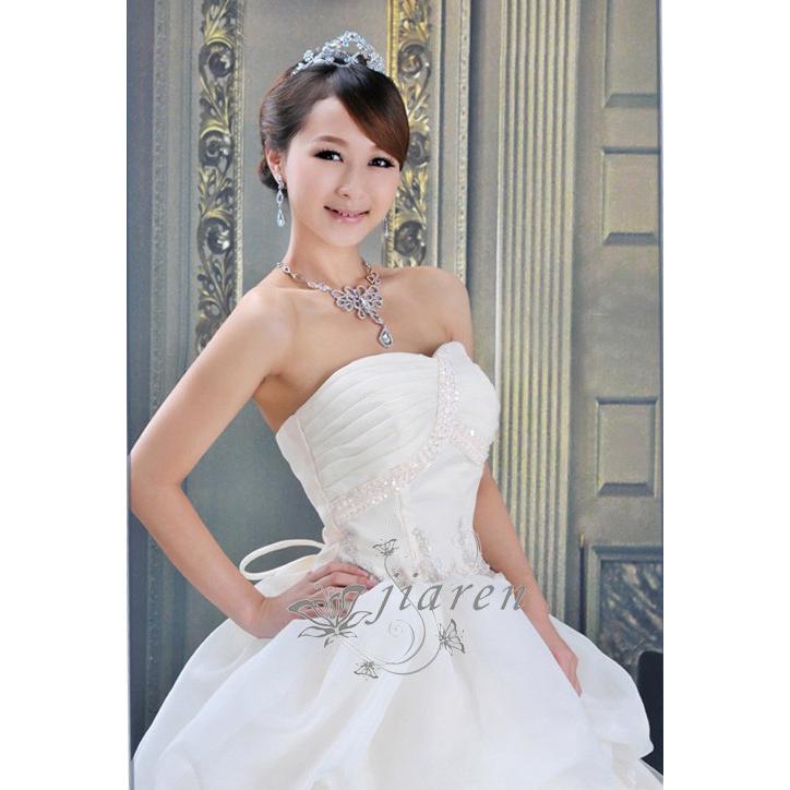 ドレス＆衣装カバーのセット ウエディングドレス プリンセス Aライン  