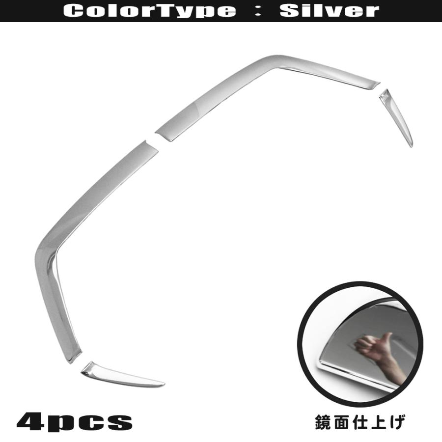 トヨタ ハリアー 60 65 系 ( ハイブリッド 含 ) 前期 鏡面 ステンレス