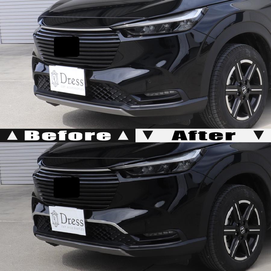 ホンダ VEZEL ヴェゼル RV 系 前期 クローム メッキ フロント グリル