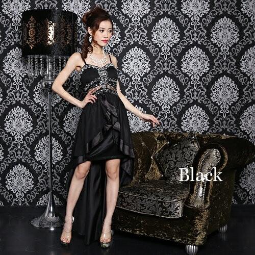 Dress Angelo キャバ ドレス キャバドレス ナイトドレス パーティードレス（/即日発送）豪華ビジュ透けレースシフォンロングドレス 1092 ドレス 10001023