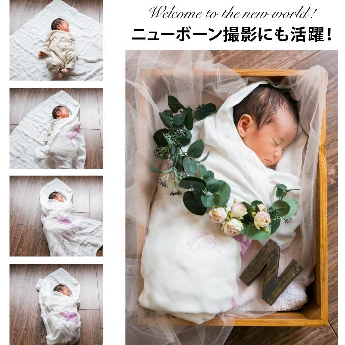今治産 ニューボーンフォト おくるみ ガーゼケット お城 寝相 今治産 ニューボーンフォト おくるみ ガーゼケット お城 寝相