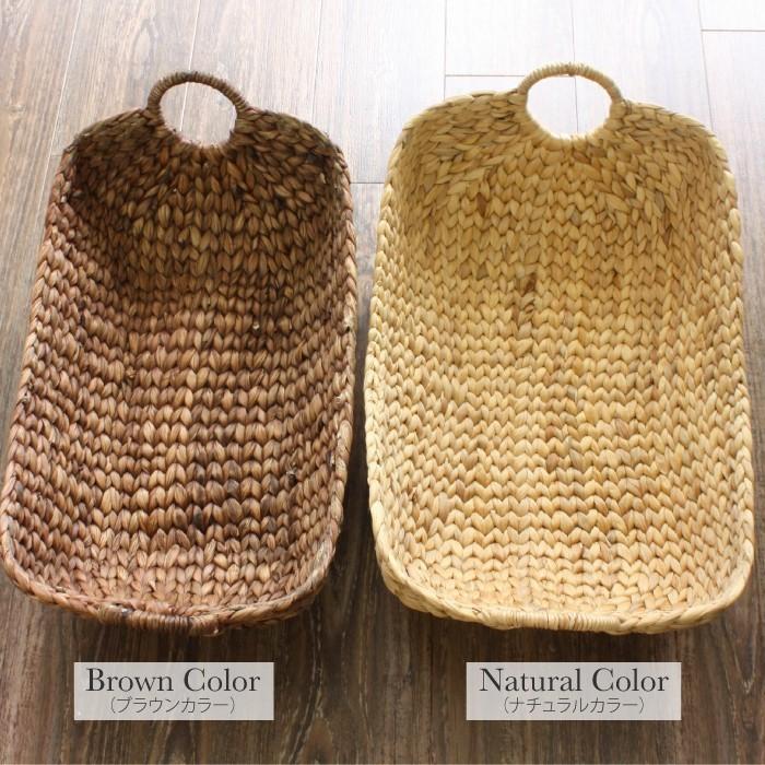 ニューボーンフォト セット カゴ バスケット 長方形 茶色 ナチュラル