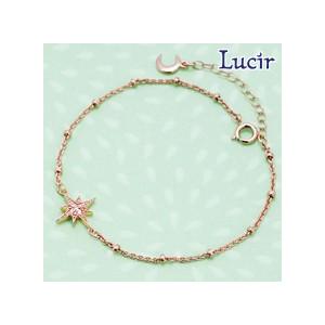 レディース ブレスレット シルバー925 「stella」romantic starキュービック CZ レディースブレスレット ピンクゴールド ホワイトデー プレゼント ギフト