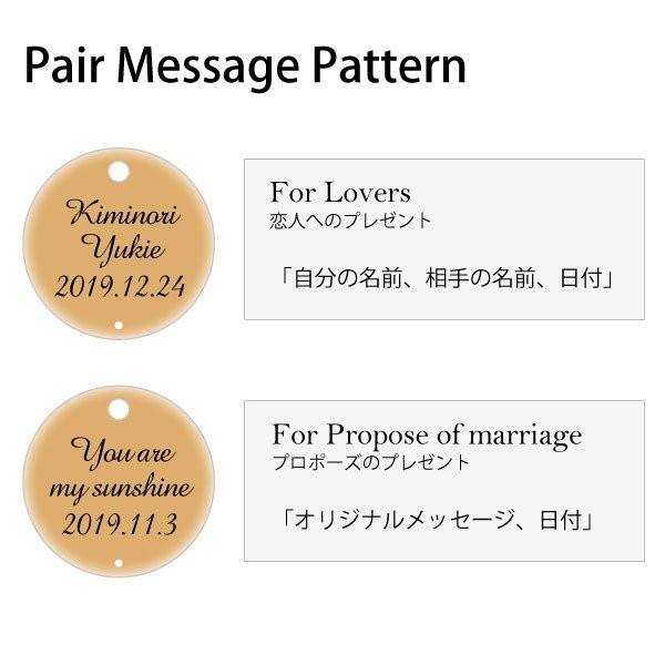 ペア ネックレス イニシャル 18金 K18 イエローゴールド 刻印 名入れ コインネックレス イニシャルネックレス ホワイトデー プレゼント ギフトの画像