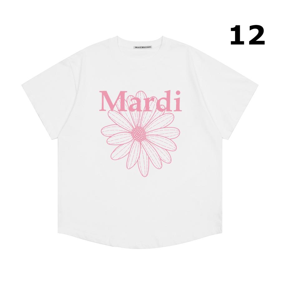 【新品】Mardi Mercredi マルディ Tシャツ ロゴ 半袖 プリント04｜dressjp｜12