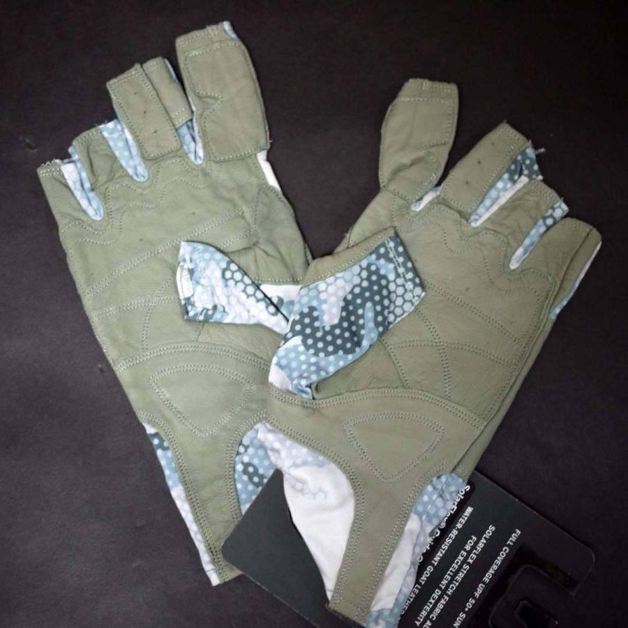 Simms シムス ソーラーフレックス ガイド グローブ Hex Flo Camo Grey Blue 迷彩 SolarFlex Guide Glove UPF 50+ フィッシング｜dressonline｜07