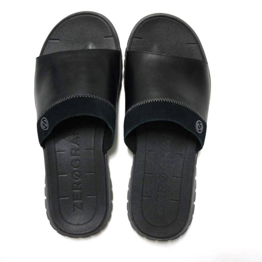 上質 コールハーン ゼログランド サンダル ラックス メンズ (ブラック/ブラック) COLE HAAN ZEROGRAND SANDAL