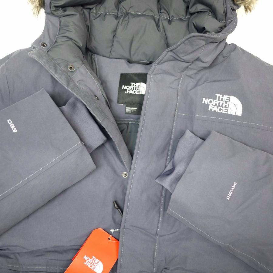 USモデル THE NORTH FACE Men's TOWER PEAK フード付ダウンジャケット (グレー) 防寒防水透湿 ファー着脱可 ザ・ノースフェイス 日本未発売｜dressonline｜10