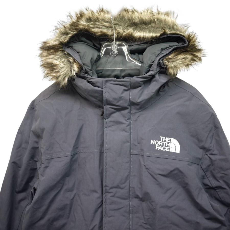 USモデル THE NORTH FACE Men's TOWER PEAK フード付ダウンジャケット (グレー) 防寒防水透湿 ファー着脱可 ザ・ノースフェイス 日本未発売｜dressonline｜03