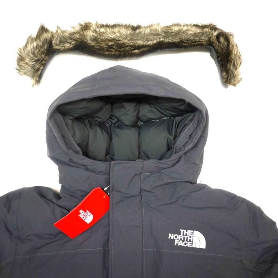 USモデル THE NORTH FACE Men's TOWER PEAK フード付ダウンジャケット (グレー) 防寒防水透湿 ファー着脱可 ザ・ノースフェイス 日本未発売｜dressonline｜11