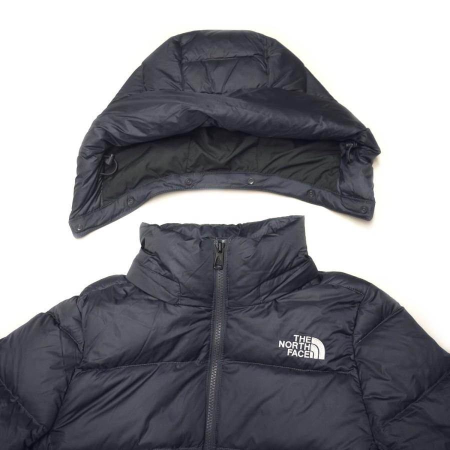 US限定新品 ノースフェイス フード付ダウンパーカージャケット ロング 