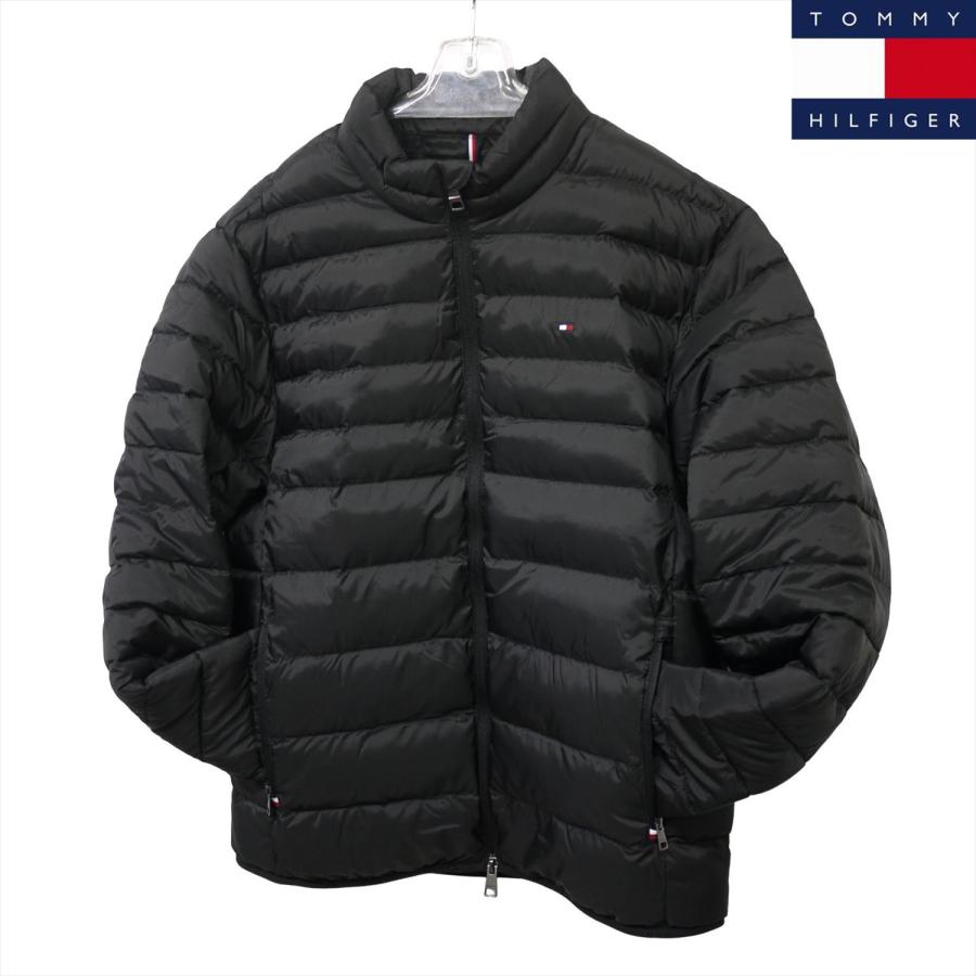 新品 トミーヒルフィガー THPROTECT 軽量 耐水 中綿 ベスト L 黒 TOMMY HILFIGER（トミー・ヒルフィガー） 【並行輸入品】新品