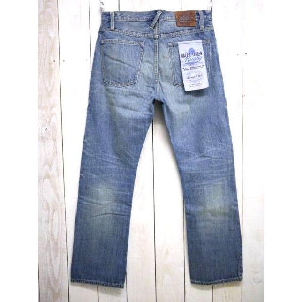 未使用 RALPH LAUREN RUGBY ビンテージ加工ジーンズ (W31 L32) ラルフ 