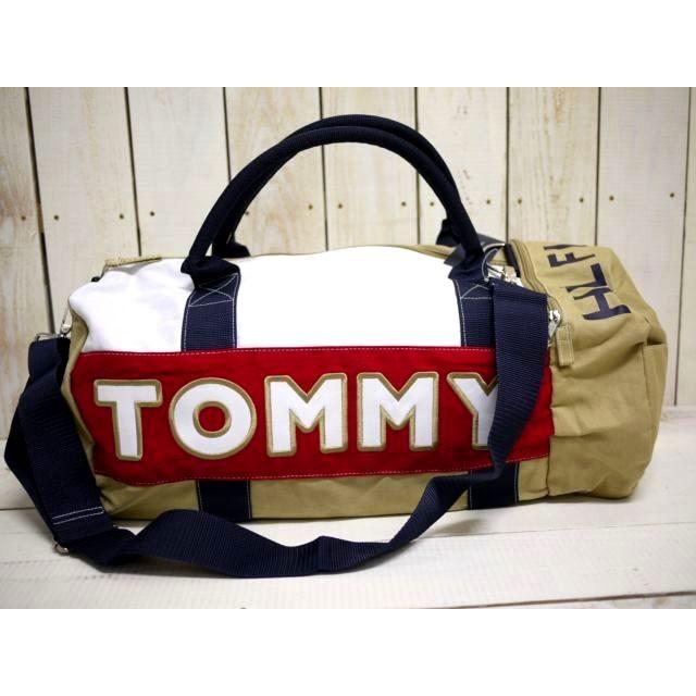 TOMMY HILFIGER（トミー・ヒルフィガー） ドラムダッフルバッグ