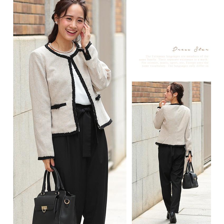 パンツドレス 結婚式 袖あり 大きいサイズ レース レディース 3点セット セレモニー 入学式 ママ 卒業式 母 ツイード ノーカラー ジャケット Amds パーティードレス ワンピース通販dress 通販 Yahoo ショッピング