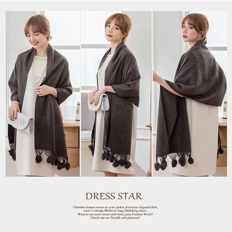 DRESS+（ドレスプラス） ショール ストール 結婚式 ボレロ 大判