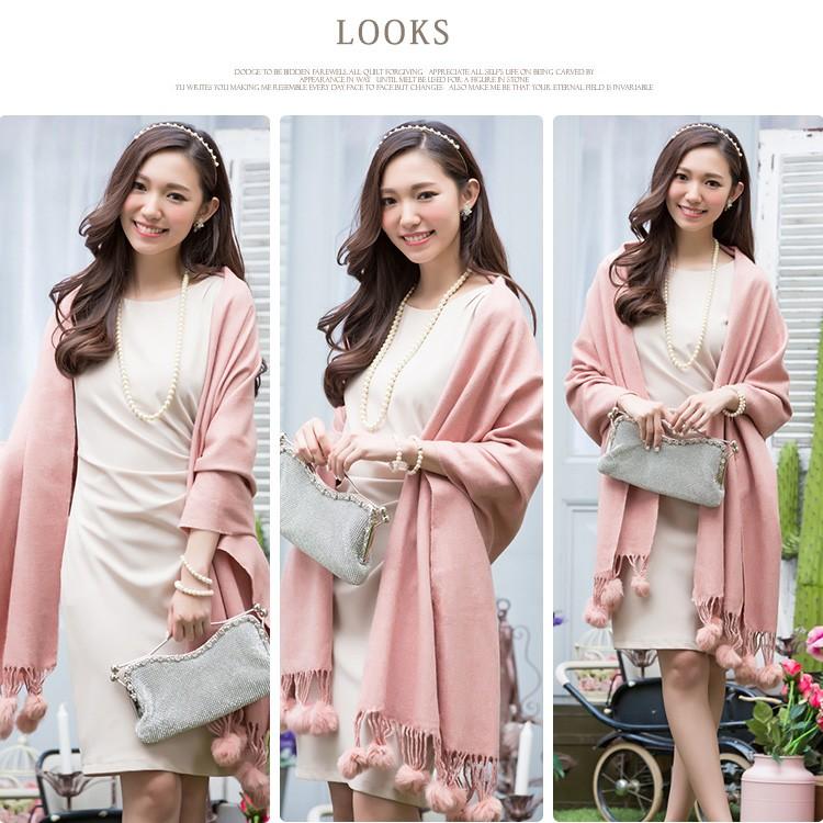 DRESS+（ドレスプラス） ショール ストール 結婚式 ボレロ 大判