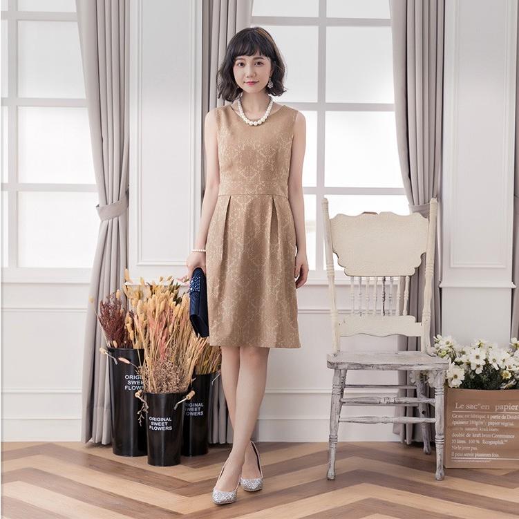 DRESS+（ドレスプラス） パーティードレス 大きいサイズ 結婚式 袖あり