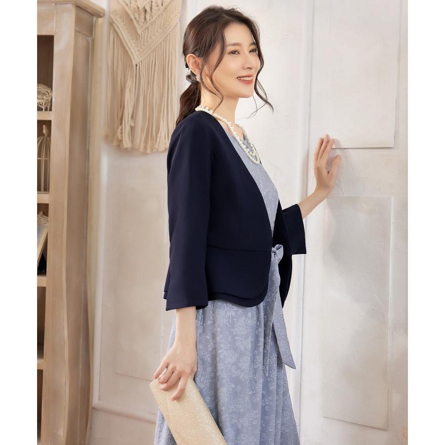 DRESS+ ボレロ カーディガン 結婚式 ジャケット フォーマル DRESS+ ボレロ カーディガン 結婚式 ジャケット フォーマル