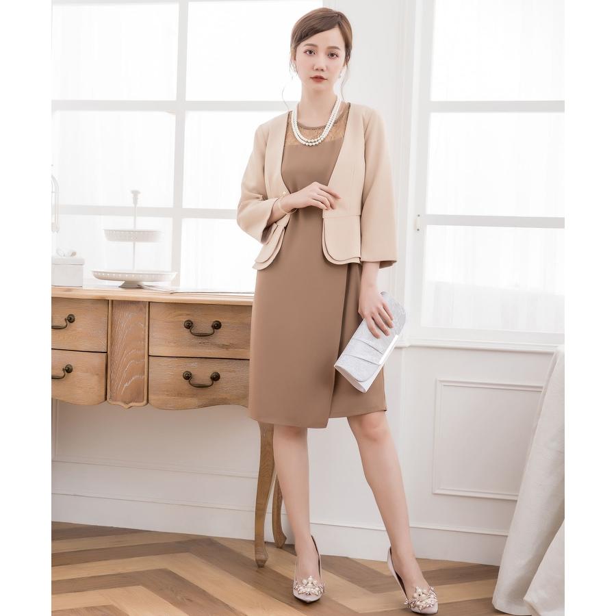 DRESS+ ボレロ カーディガン 結婚式 ジャケット フォーマル DRESS+ ボレロ カーディガン 結婚式 ジャケット フォーマル