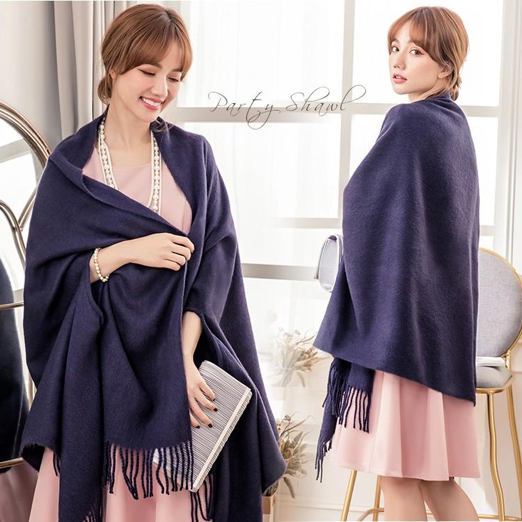 DRESS+（ドレスプラス） ショール ストール 結婚式 ボレロ 大判