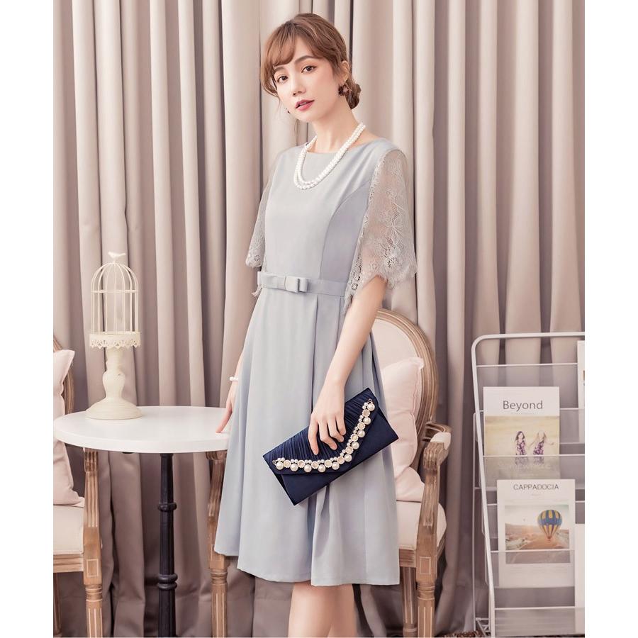 DRESS+ パーティードレス 大きいサイズ 結婚式 袖あり 刺繍 DRESS+ パーティードレス 大きいサイズ 結婚式 袖あり 刺繍