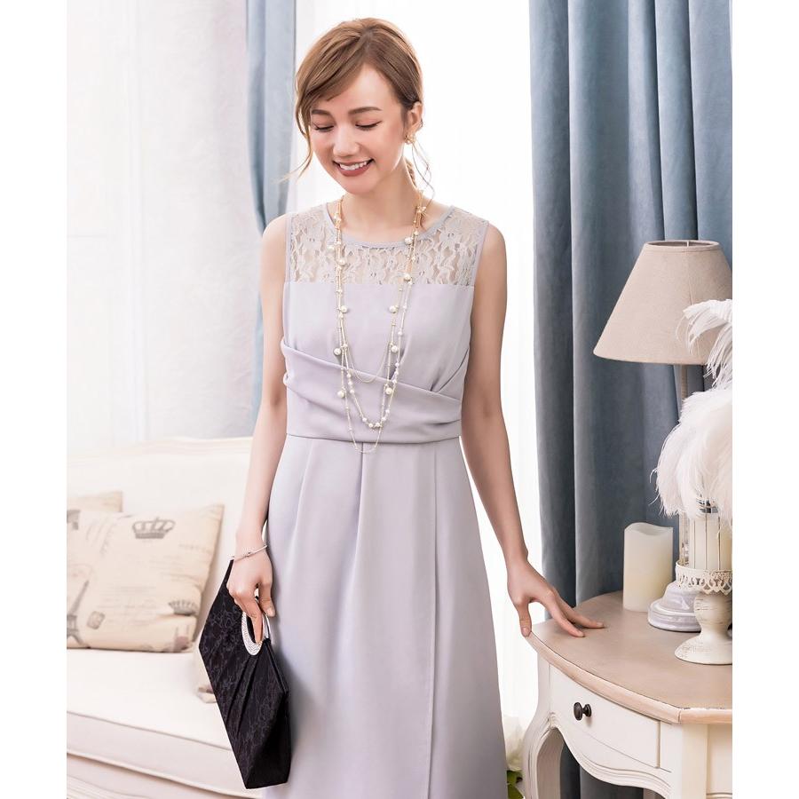 パーティードレス 大きいサイズ 結婚式 袖あり ワンピース レース お呼ばれ 披露宴 二次会 謝恩会 フォーマル ベージュ ネイビー 青 紺 代 30代 40代 50代 Cy192 パーティードレス ワンピース通販 通販 Yahoo ショッピング