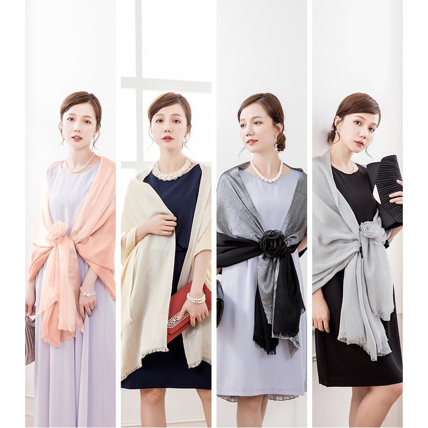 ドレスとショールセット・LERURE・美品 楽天市場】【取寄】ショール結婚式 ショール 結婚式 ストール 冬 大判