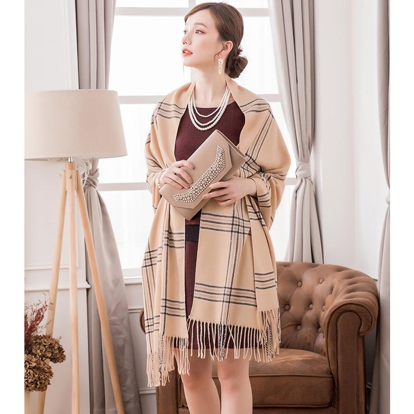 DRESS+（ドレスプラス） ショール ストール 結婚式 ボレロ 大判