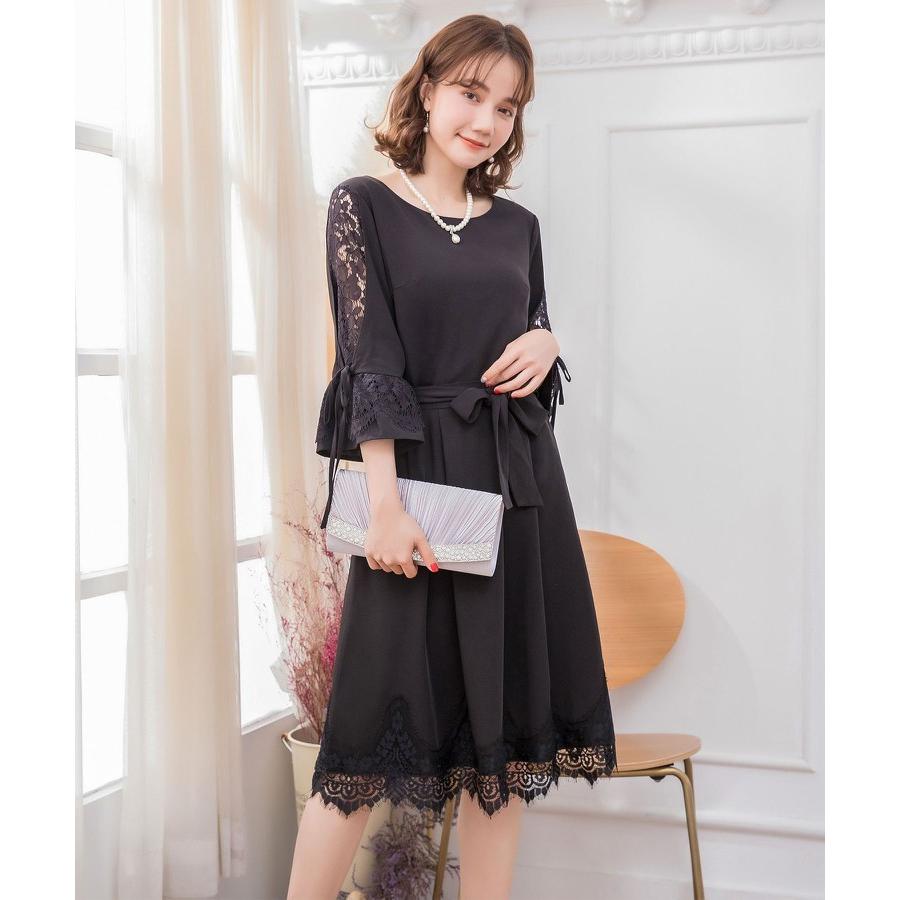 DRESS+（ドレスプラス） セットアップ レース スカート ブラウス 2点