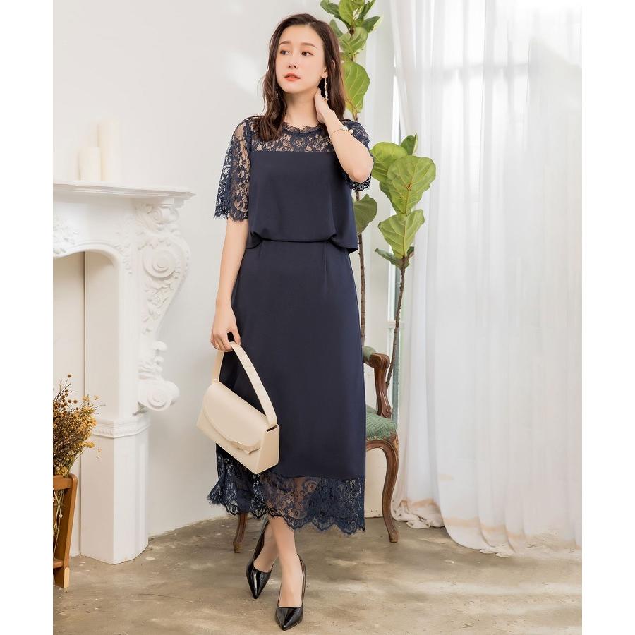 結婚式 2次会 ワンピース パーティ ドレス 大きいサイズ ドレス