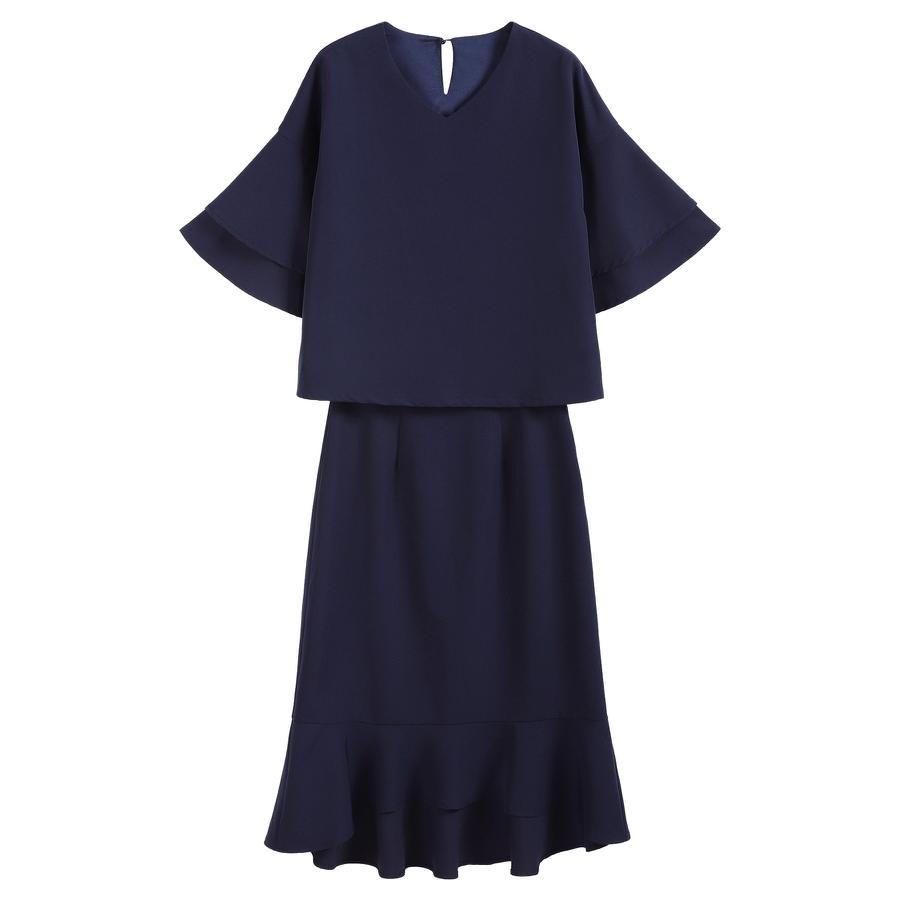 DRESS+（ドレスプラス） フォーマル セットアップ フレアスカート 2way