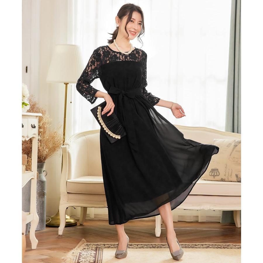 CELFORD 総レース　ワンピース　ゆったり　ドレス　結婚式　二次会 楽天市場】結婚式 ワンピース パーティードレス 花柄 プリーツ