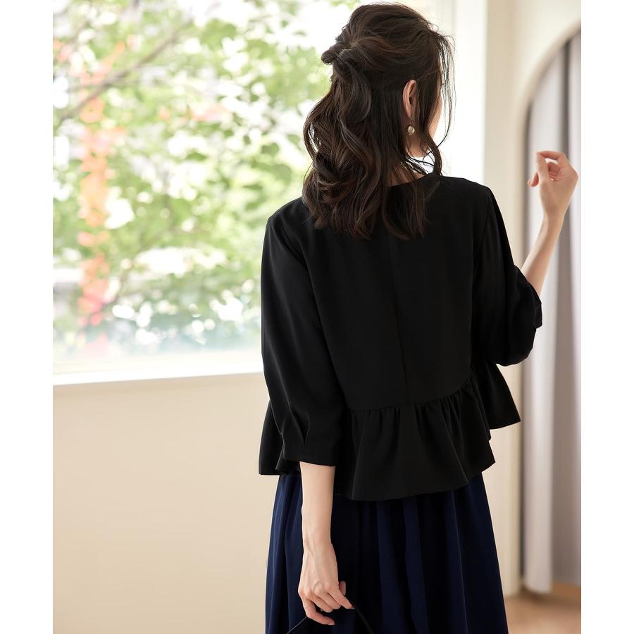 ジャケット　ボレロ　ショート丈 楽天市場】ボレロ ショート丈 ジャケット カーディガン 半袖