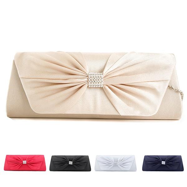 パーティーバッグ 大きめ クラッチ 結婚式 ラインストーン パーティー ハンドバッグ ショルダー レディース ディナー 食事会 収納力抜群 3way 最上の品質な