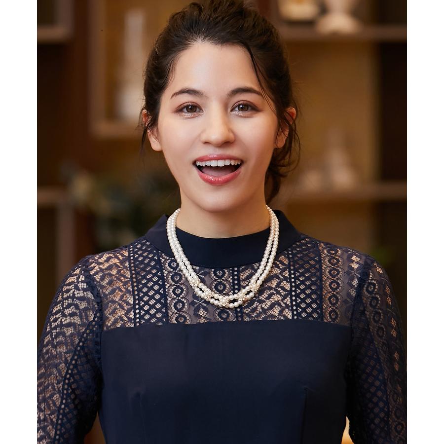 DRESS+ ネックレス パール 結婚式 パーティー レディース DRESS+ ネックレス パール 結婚式 パーティー レディース