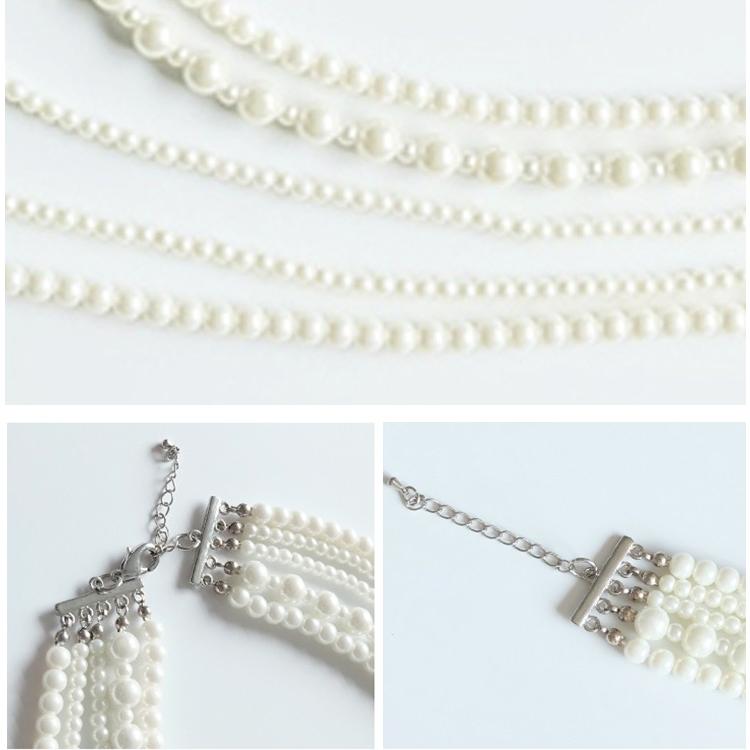 DRESS+（ドレスプラス） ネックレス パール ロング 結婚式 パーティー